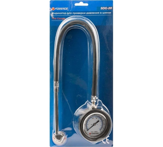Изображение товара Индикатор для проверки давления в шинах грузовых а/м Forsage 0-12 bar F-SDG-20(57003)