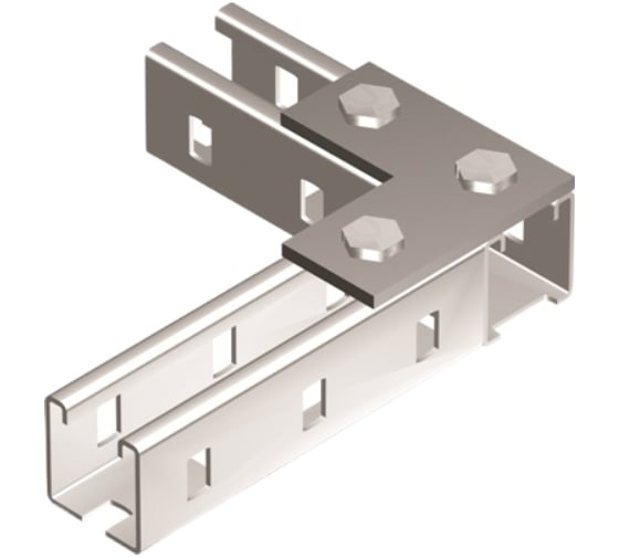 Изображение товара Соединительная пластина DKC L-образная длина 90x90 мм BMD1021HDZ