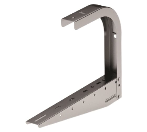 Изображение товара Скоба DKC CS на лоток осн.200, цинк-ламельная BBA2020ZL