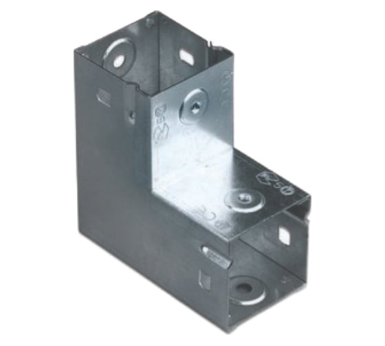 Изображение товара Угол глухой вертикальный вверх 90 градусов DKC 50х50 1 ШТ 39001