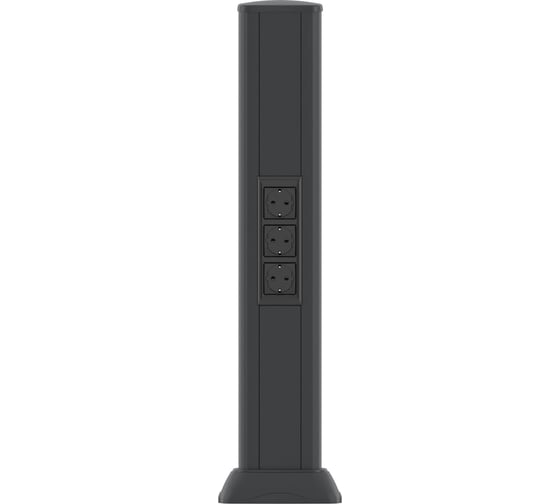 Изображение товара Колонна DKC алюминий, высота 650мм черн 09593