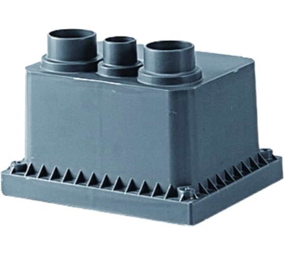 Изображение товара Смотровой переходной колодец с крышкой DKC для двустенных труб,225x170x110 025001