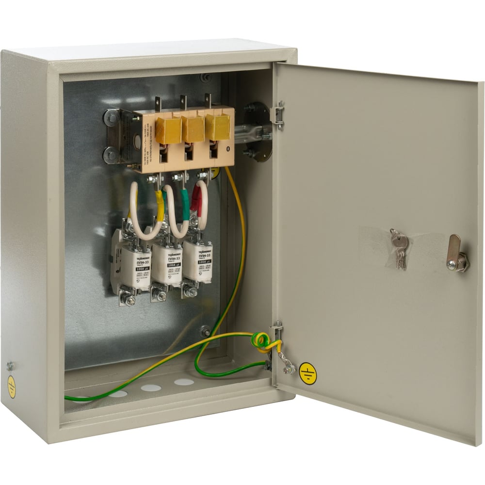 Изображение товара Силовой ящик с рубильником МЭК ЭЛЕКТРИКА ярп 100а (400x300x155) ip31 MEC26111