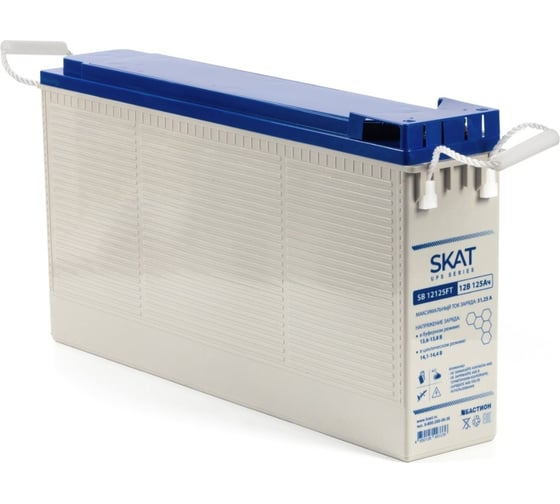Изображение товара Аккумулятор свинцово-кислотный SKAT SB 12125FT 12В, 125Ач Бастион 8996