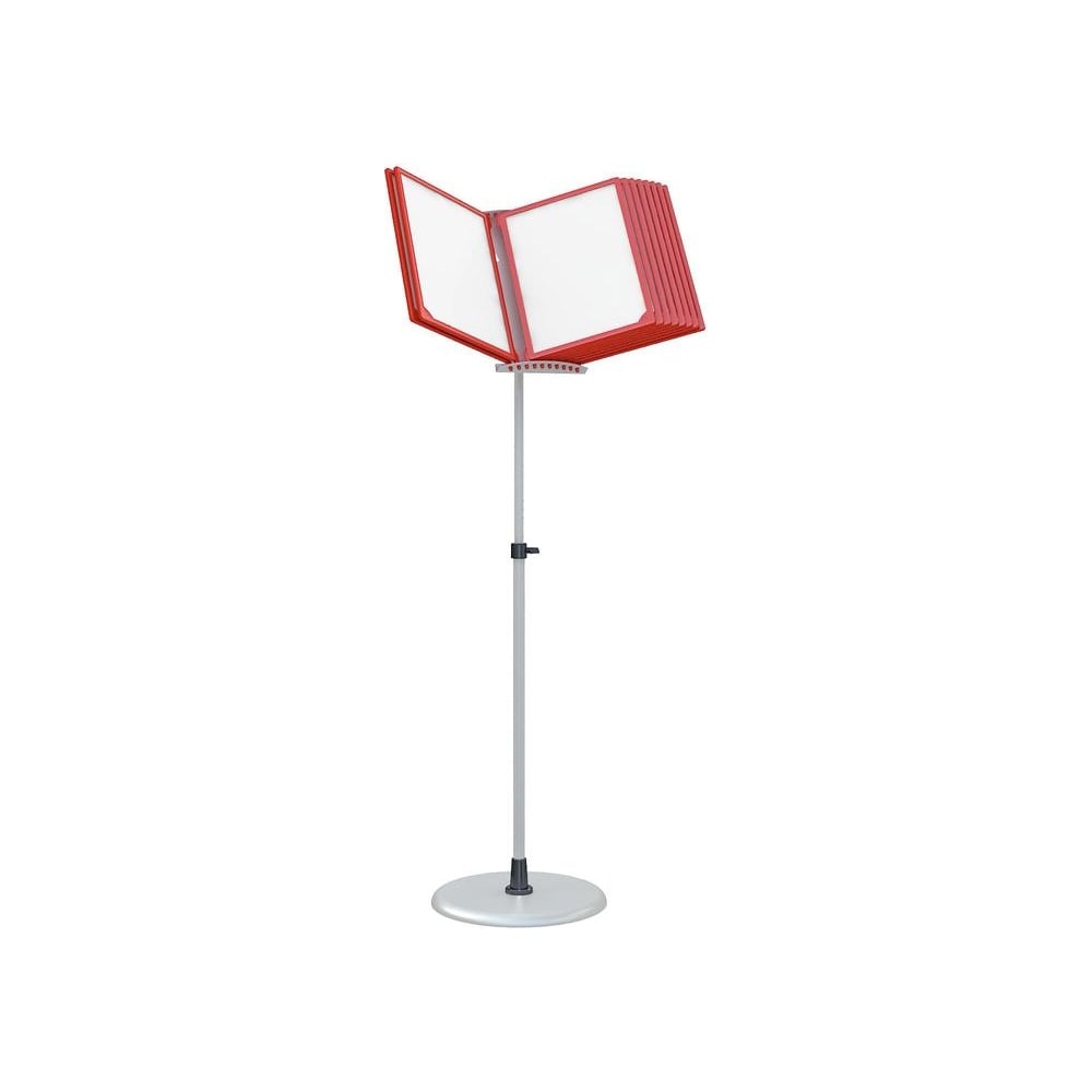 Изображение товара Напольная перекидная демосистема Комус с 10 цветными панелями А4