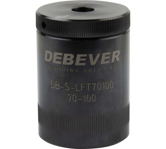Изображение товара Домкрат винтовой с плоской опорной поверхностью, Ø50 мм, 70-100 мм Debever Machining Solutions DB-S-LFT70100