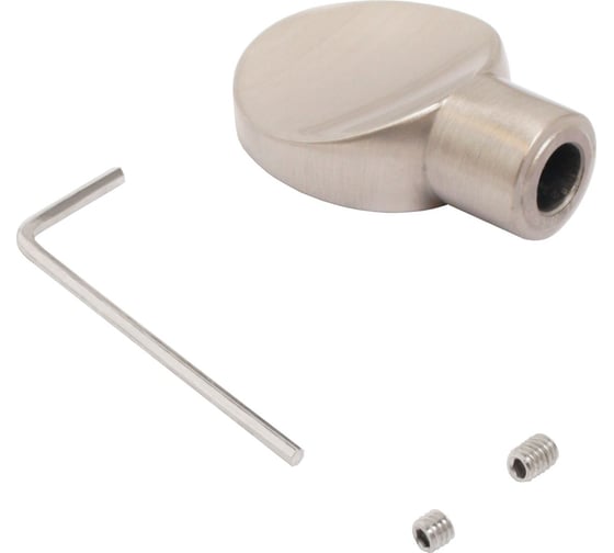 Изображение товара Вертушка на шток цилиндра БУЛАТ ВЦ 01.08 матовый никель 15000