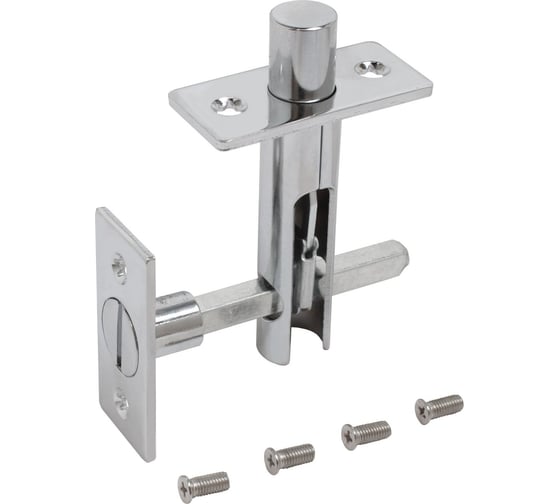 Изображение товара Торцевая задвижка БУЛАТ ЗДТ 01.60.04 хром, квадрат 8x8 мм 14994