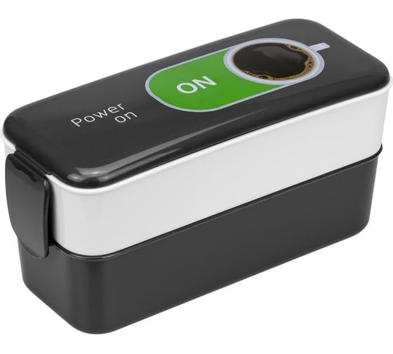 Изображение товара Контейнер  для обеда IDEA  0,5+0,5 л Кофе м 1233