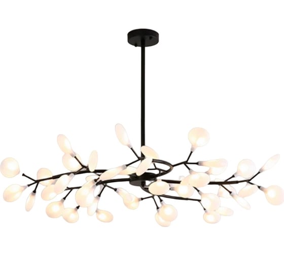 Изображение товара Люстра Балтийский светлячок черная , 45 рожков с лампами DDT-1045CH