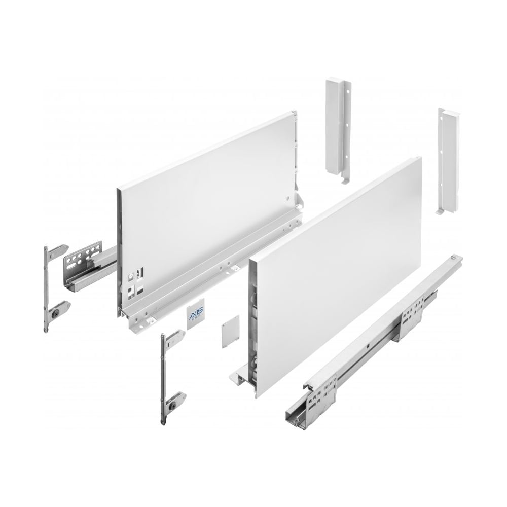 Изображение товара Ящик GTV AXIS PRO l-350 мм белый с доводчиком для скрытого монтажа