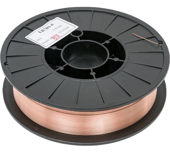 Изображение товара Проволока омедненная ER70S-6 0.8 мм, 5 кг GROVERS W-ER70S-6-08-5