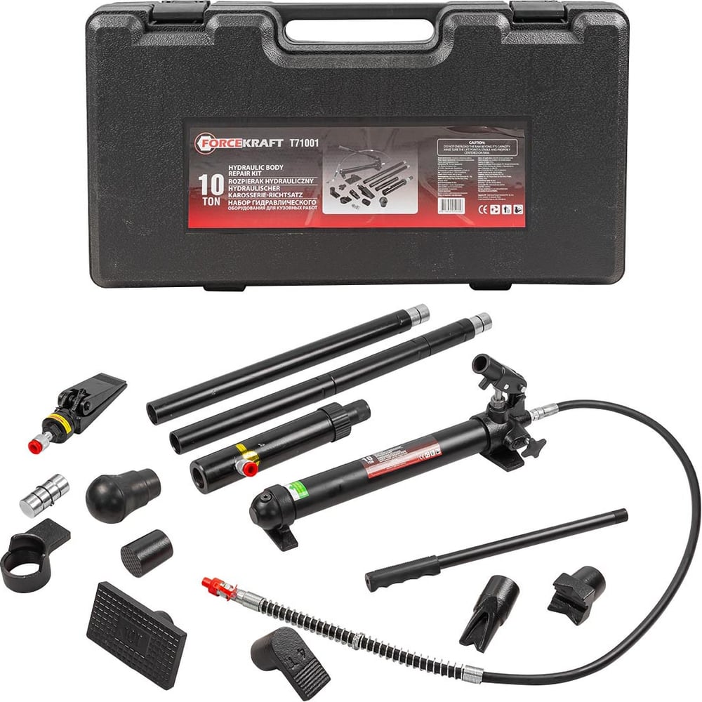 Изображение товара Набор гидравлического оборудования для правки кузова Forcekraft 10т fk-t71001 51853