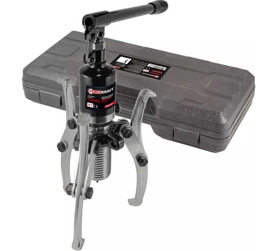 Изображение товара Двух-трехлапый переставной гидравлический съемник Forcekraft 15т fk-6590615h 56544