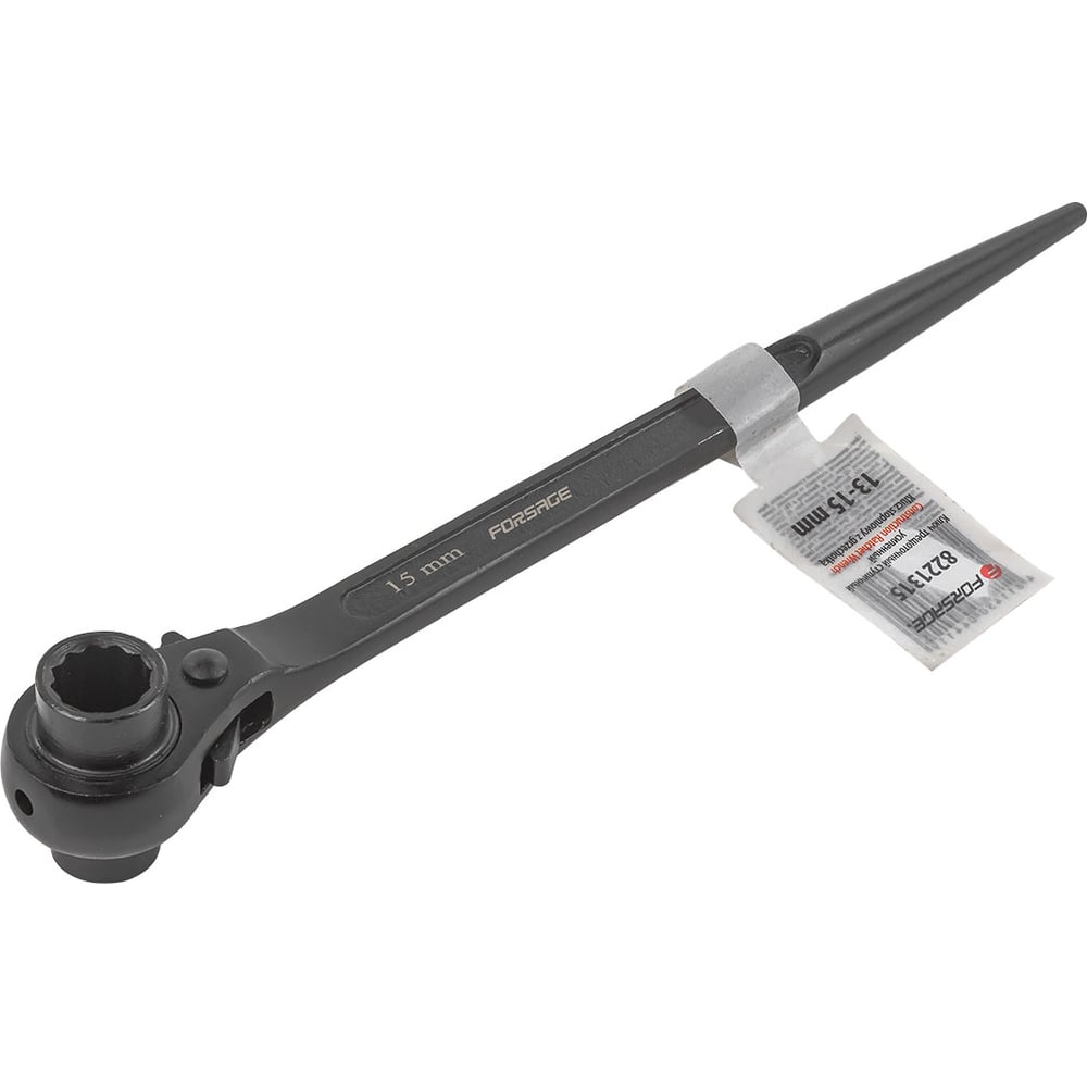 Изображение товара Трещоточный ступичный усиленный ключ Forsage 13-15мм f-8221315