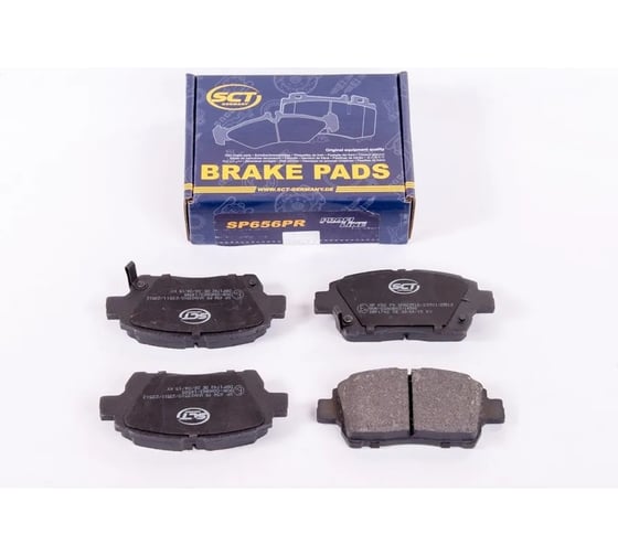 Изображение товара Тормозные колодки комплект 4 шт SCT SP656