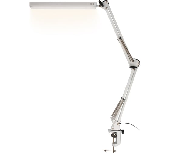 Изображение товара Настольный светильник ФАZА TBL-03, 12Вт, USB, струбцина, белый 5047006