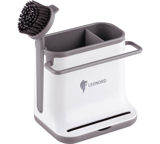 Изображение товара Органайзер для кухни Leonord sauber, 2 отделения, щетка в комплекте 105846