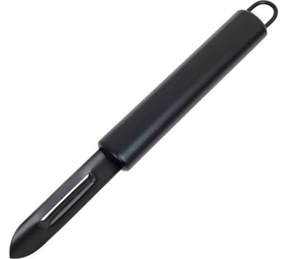 Изображение товара Овощечистка с вертикальным лезвием Mallony classico nero, нержавеющая сталь, черный, non-stick 105276