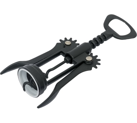 Изображение товара Штопор Mallony classico nero сплав цинка, non-stick, черный 105275