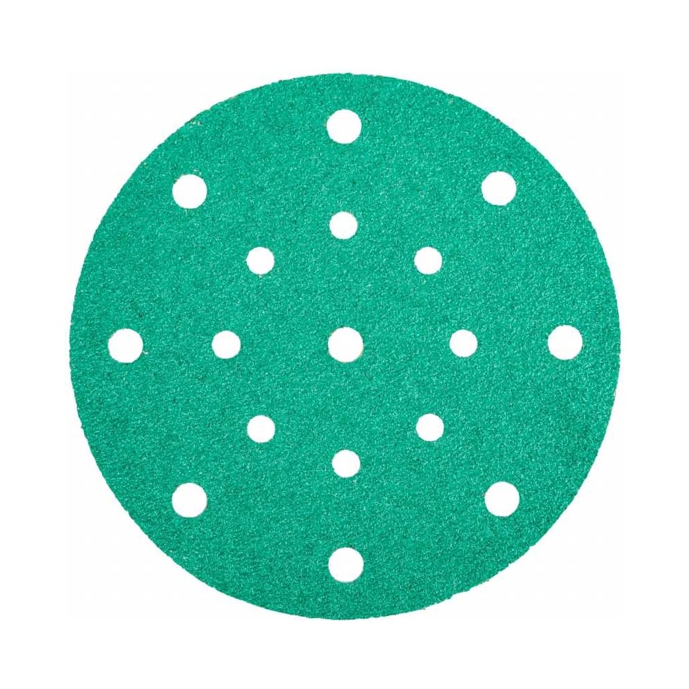 Изображение товара Шлифовальный круг по липучке Polyester Film Sandpaper P80 150 мм 25 шт