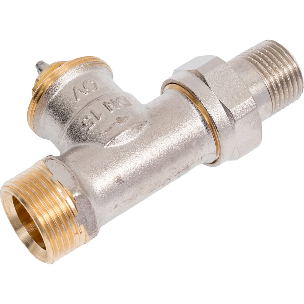 Изображение товара Вентиль OVENTROP AV9 терморегулирующий DN-15 никелированный