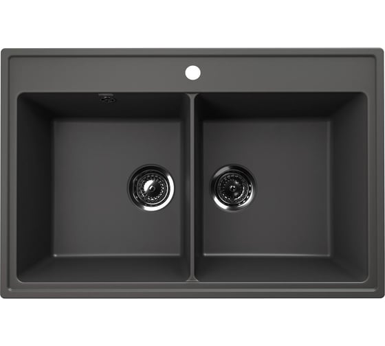 Изображение товара Мойка ULGRAN Quartz Асфальт Ruma 780-09