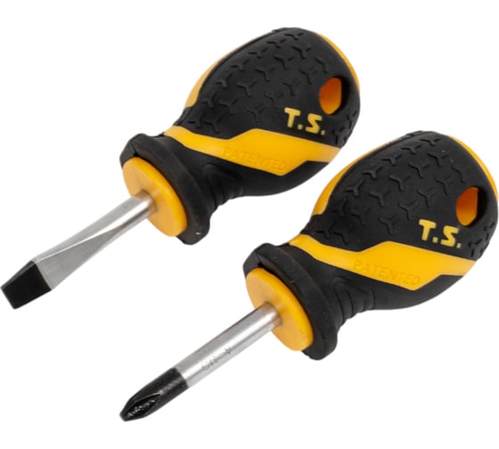 Изображение товара Набор отверток TOLSEN GRIPro 2 предмета 20181