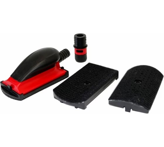 Изображение товара Шлифовальный блок Русский Мастер 70x125 мм, с подошвами, с плоским, вогнутым и выпуклым дном РМ-385438