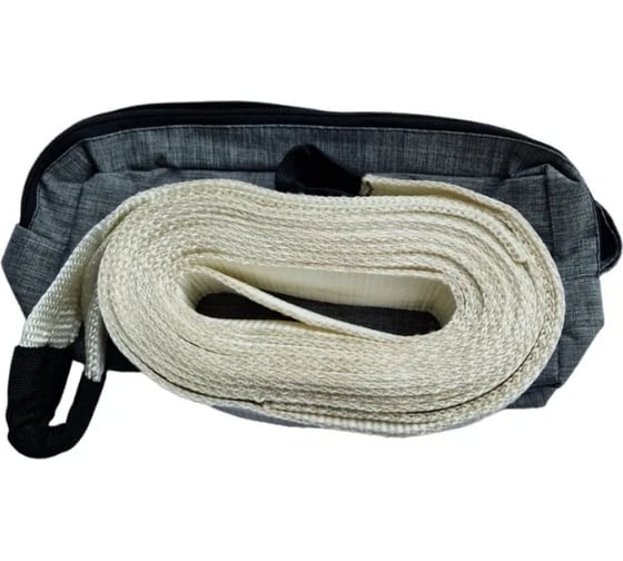 Изображение товара Рывковый буксировочный трос  Avto Vins полиамид 12 т, 6 м петля-петля, для авто до 5 т 7033210