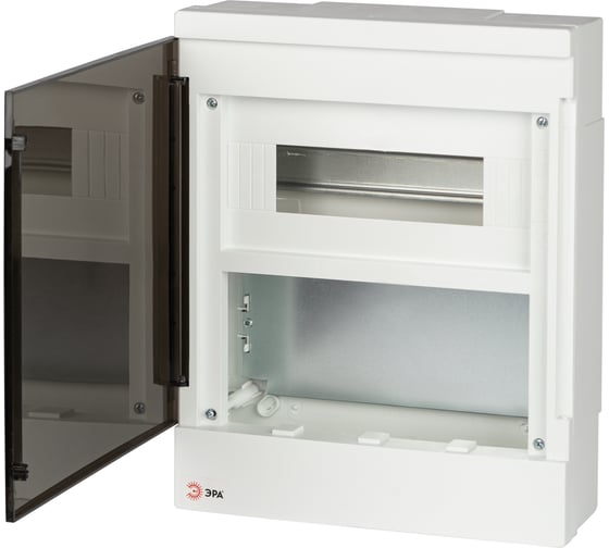 Изображение товара Распределительный щит ЭРА со слаботочным отсеком MultiBox bs12s навесной пластиковый 12 модулей IP41 Б0059314