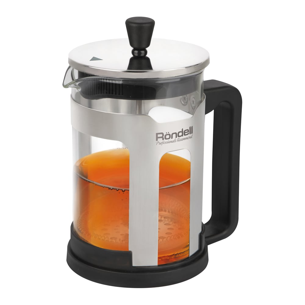Изображение товара Френч-пресс RONDELL Coupage RDS-1000 0.8 л металлический фильтр стекло