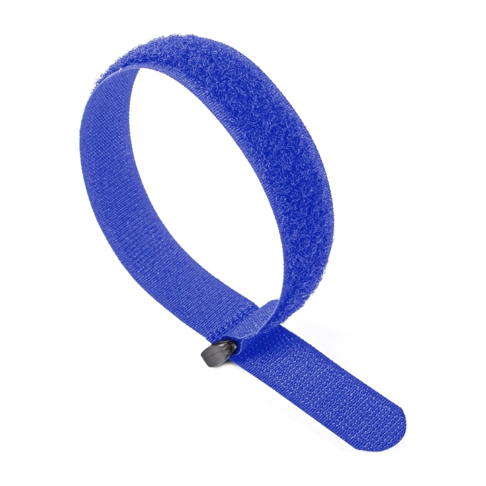 Изображение товара Ремни-липучки Comfix 300x20 мм синяя упаковка 10 шт надежное крепление