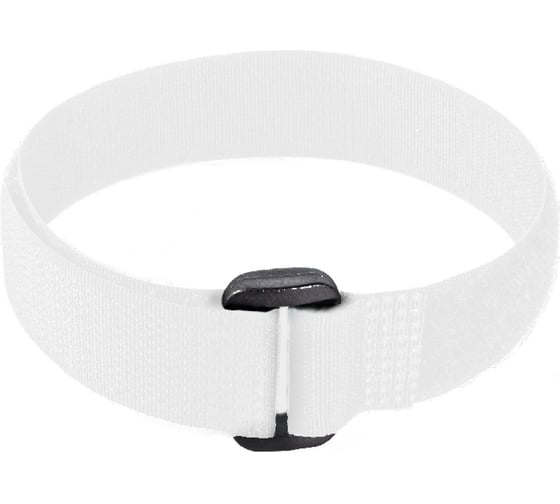 Изображение товара Ремни-липучки Comfix 200x16 мм, белый, упаковка 10 шт. HLCS-200х16-RP00000X