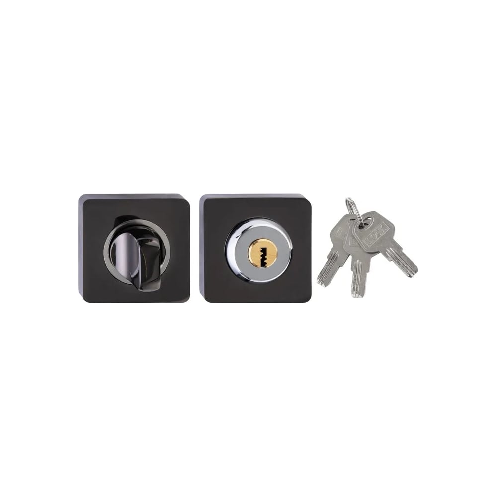 Изображение товара Завертка с ключом PALIDORE lock ols (r) bh key черный никель