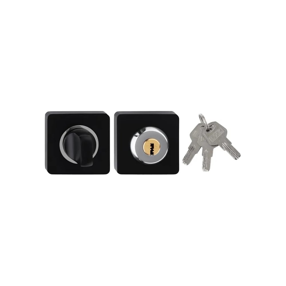 Изображение товара Завертка с ключом PALIDORE lock ols (r) black key, черный 98761371