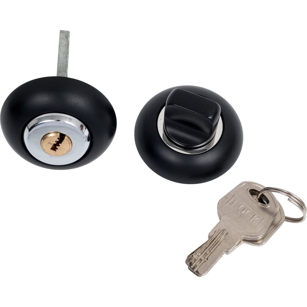 Изображение товара Завертка с ключом PALIDORE lock ol black key черная металлическая 98761363
