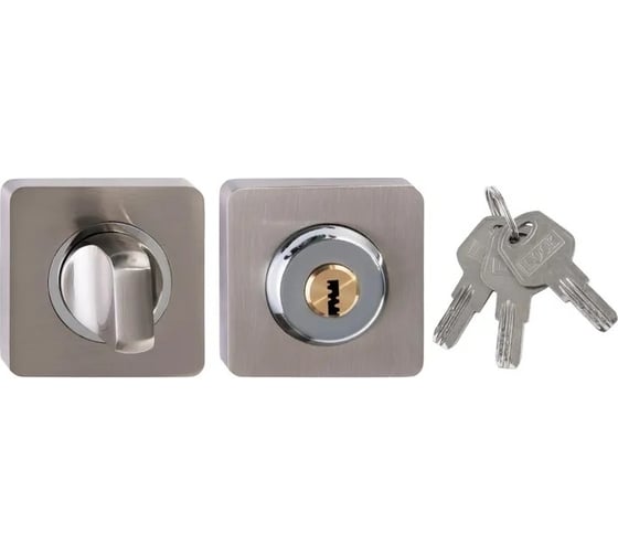 Изображение товара Завертка с ключом PALIDORE lock ols (r) hh key, никель 98761372