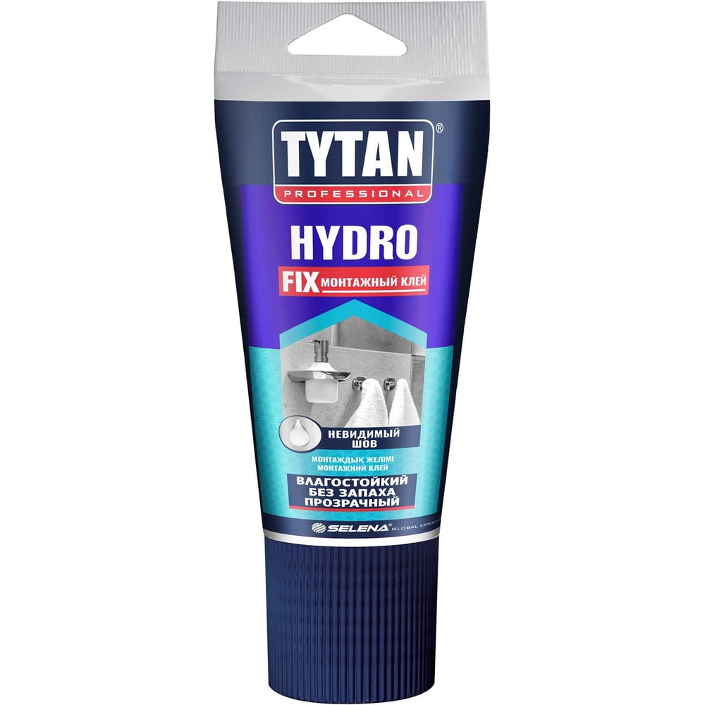Клей монтажный акриловый Tytan Professional Hydro Fix прозрачный 150 мл туба - 2