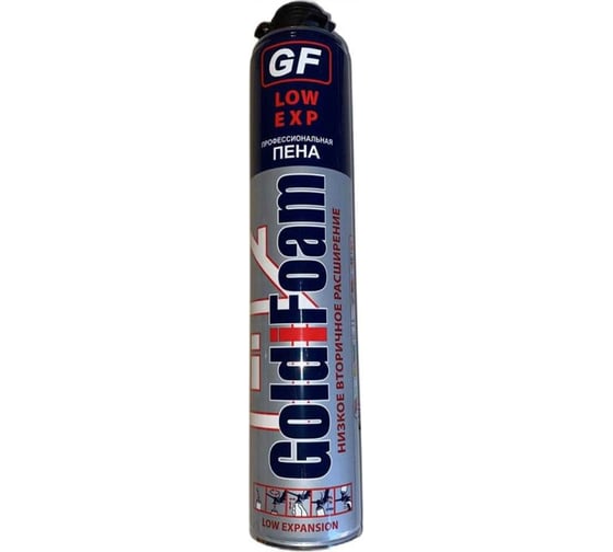 Изображение товара Монтажная профессиональная пена GoldiFoam с низким расширением, 850мл 195128550