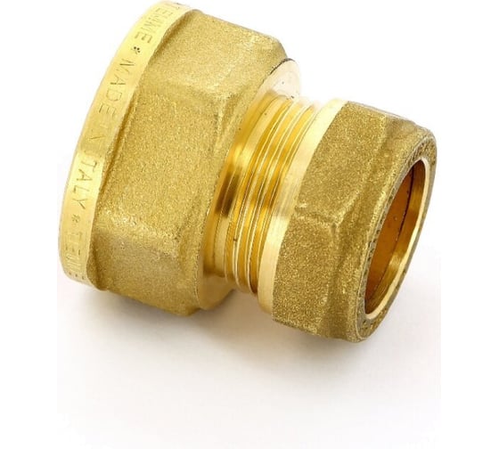 Изображение товара Прямое соединение Tiemme 10x3/8" В обжим 1000126/1002G001003