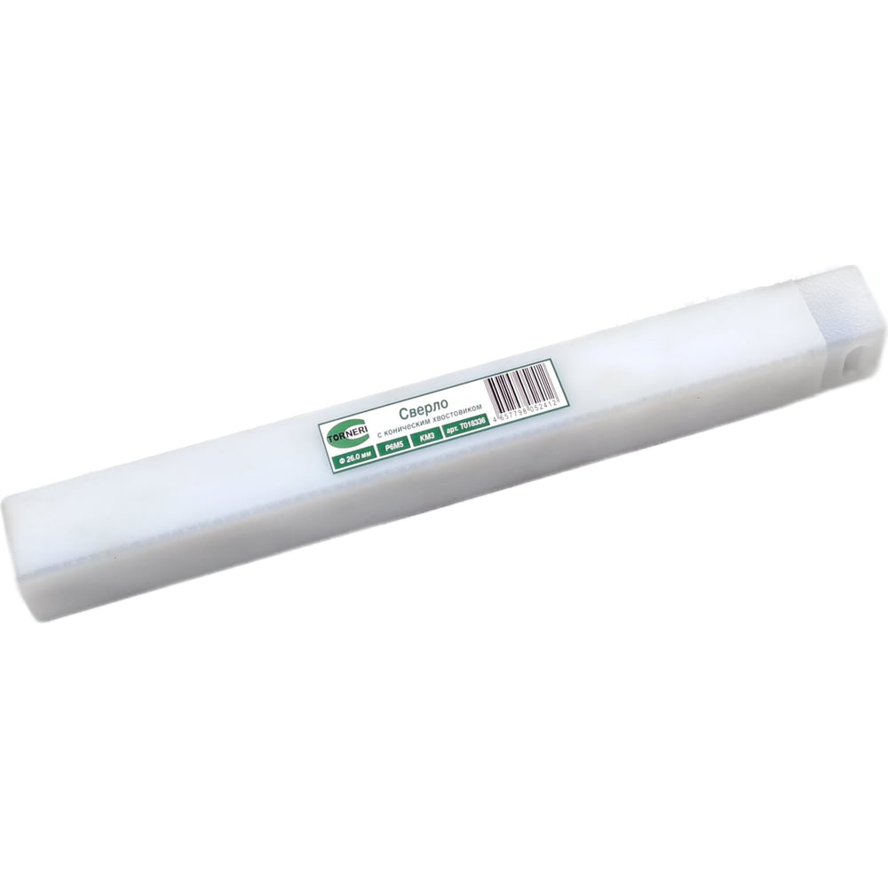 Изображение товара Сверло по металлу 26 мм 165x286 мм TORNERI T018336 профессиональное спиральное