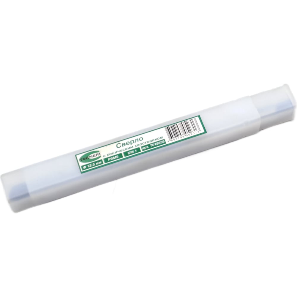 Изображение товара Сверло по металлу TORNERI к хвостовику MK-1 диаметра 12.5 мм рабочая длина 101 мм