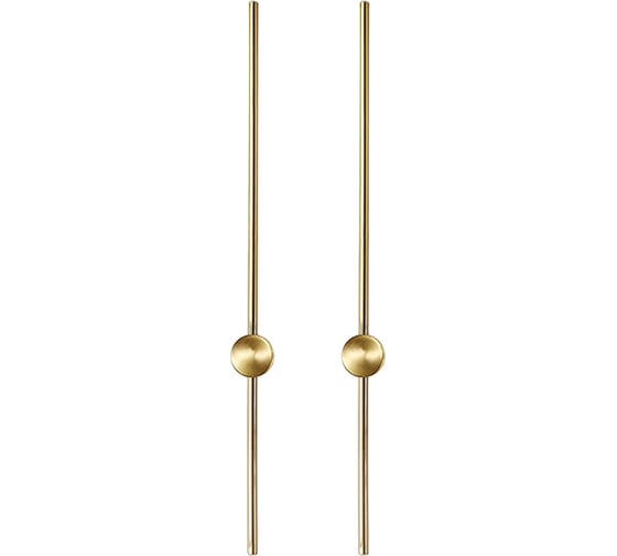 Изображение товара Настенные светодиодные светильники Балтийский светлячок 2 шт, 120 см золотые 2S-120ZD