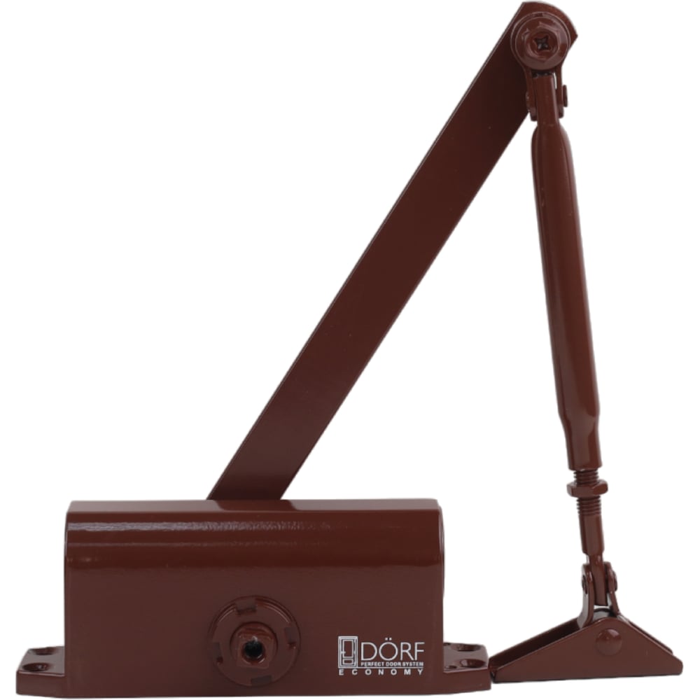 Изображение товара Дверной доводчик DORF economy l-8222 45 кг коричневый гидравлический