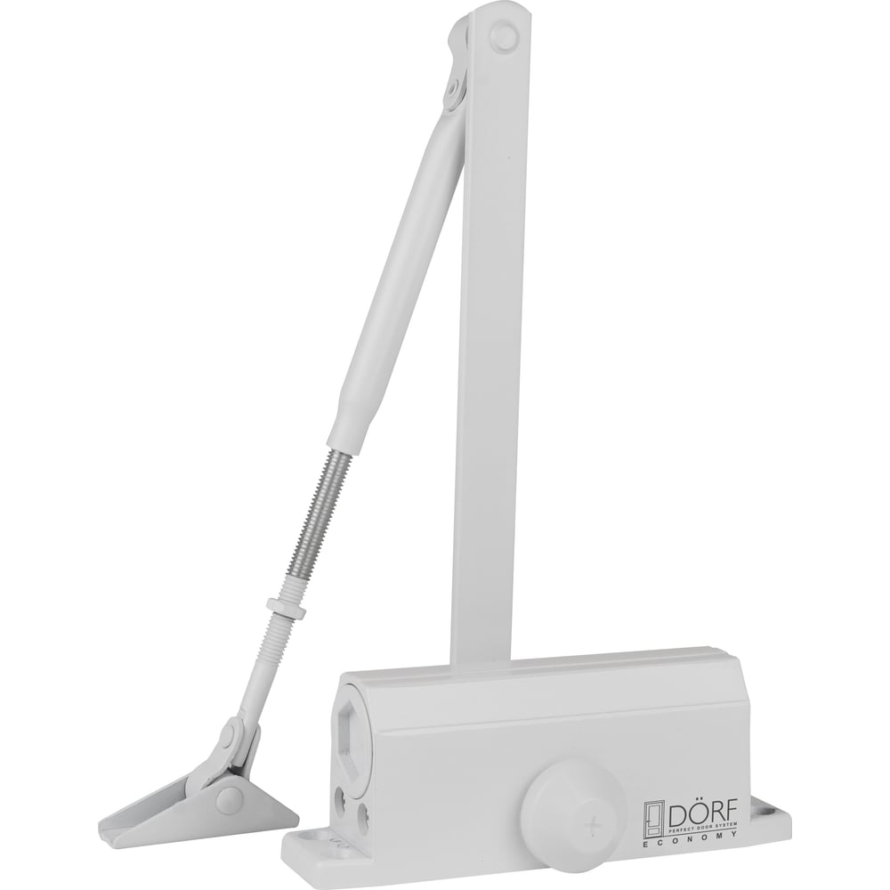 Изображение товара Дверной доводчик DORF economy l-8222 45 кг, белый, 1 к - 1 шт. eco L8222_white_eco Изображение товара Дверной доводчик DORF economy l-8222 45 кг, белый, 1 к - 1 шт. eco L8222_white_eco