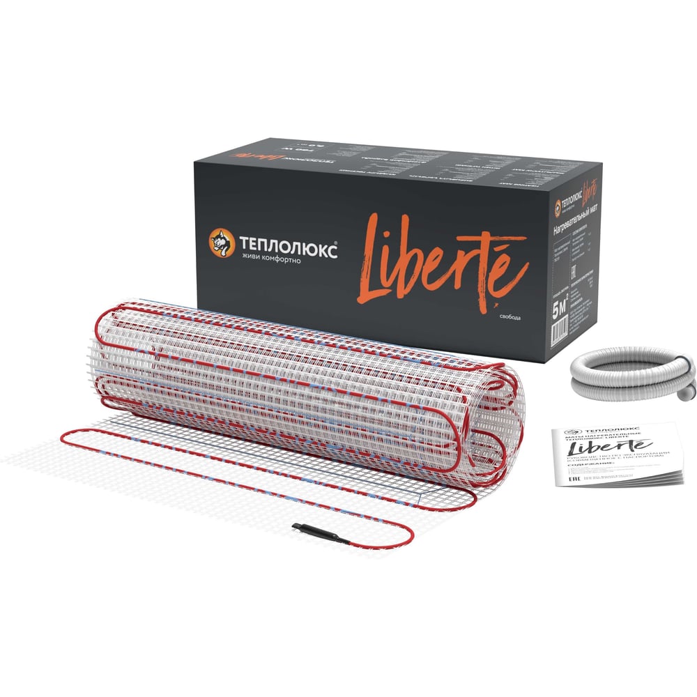 Изображение товара Нагревательный мат Теплолюкс Liberte 5 кв.м мощностью 750 Вт для обогрева полов