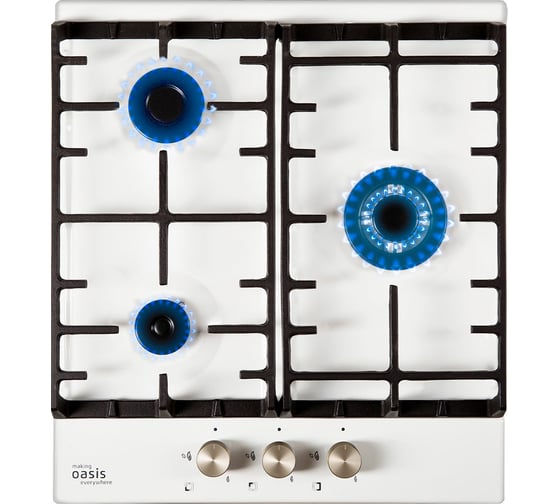 Изображение товара Газовая варочная панель OASIS P-3MWT