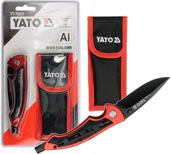 Изображение товара Нож YATO складной с битами YT-76031 371576031 092 1