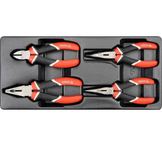 Изображение товара Ложемент YATO для выдвижного ящика/клещи 4пр YT-5534 37145534 092 1